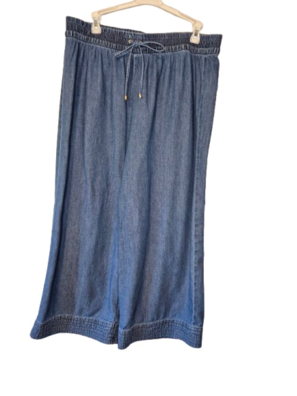 Michael Kors Wide Leg Elastic Waist Jeans Size 12